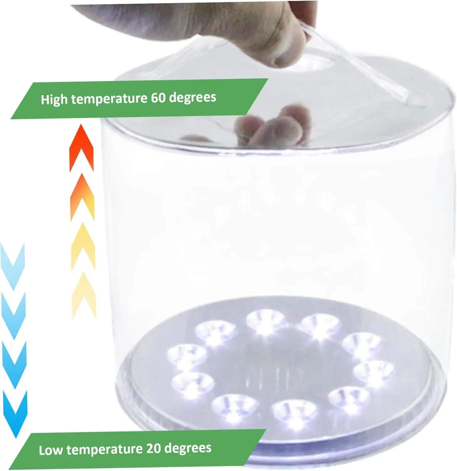 Solar Inflatable LED Lamp for Family Camping - image 4