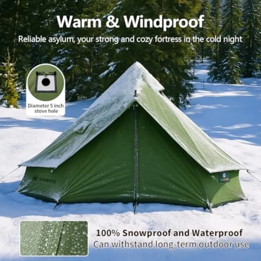 Canvas Bell Yurt Tent – Luxury Family Tent - image 2