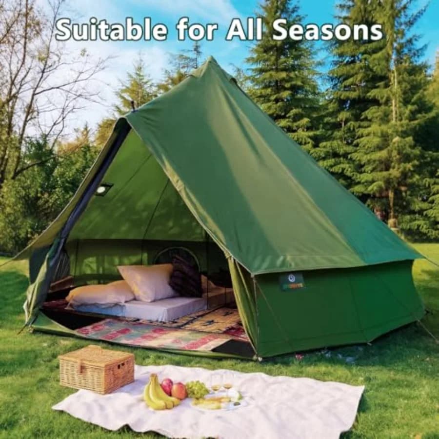 Canvas Bell Yurt Tent – Luxury Family Tent - image 3