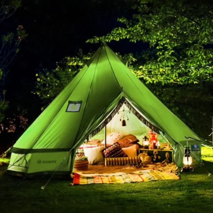 Canvas Bell Yurt Tent – Luxury Family Tent - image 5