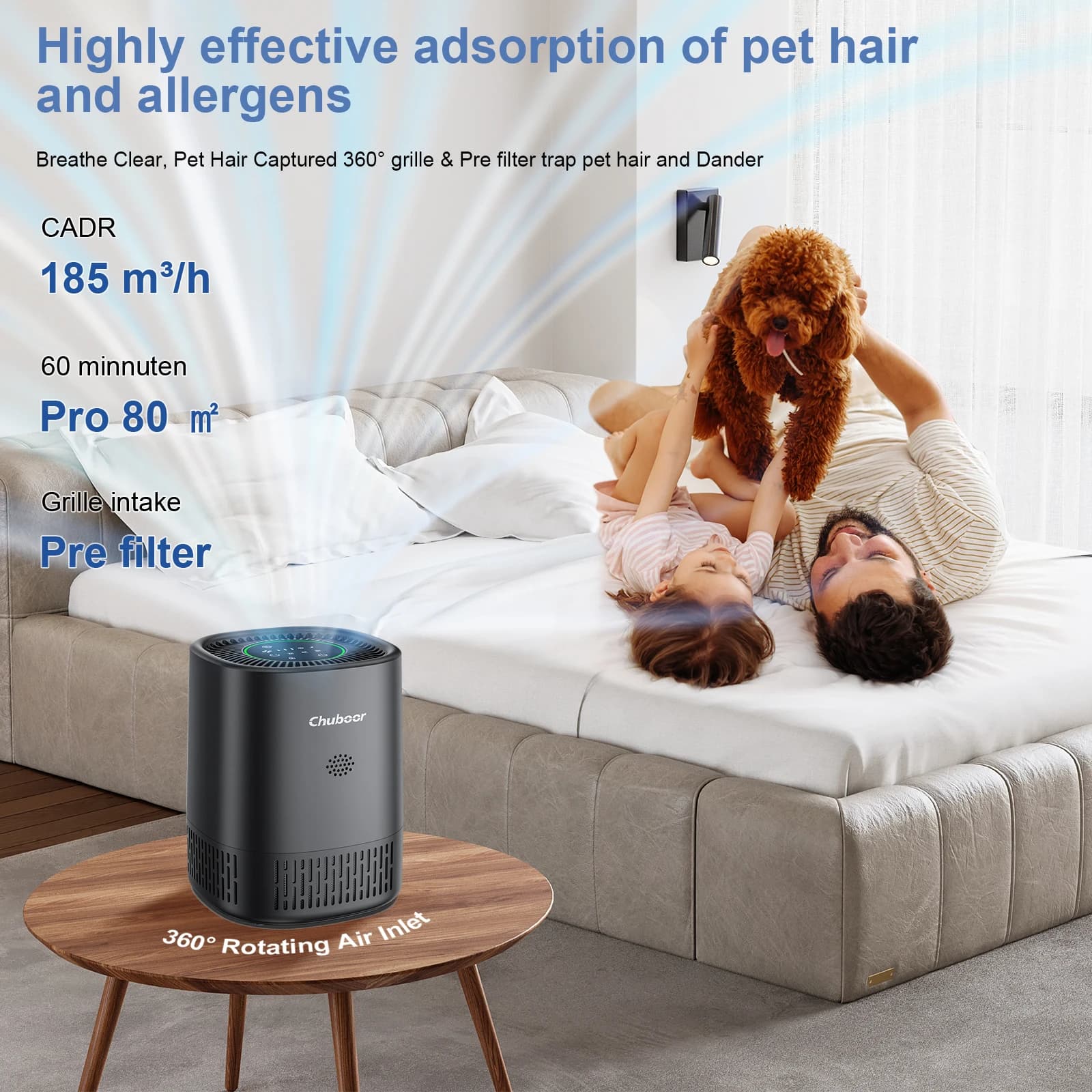 Chuboor Air Purifiers - Best Home Air Cleaner - image 3