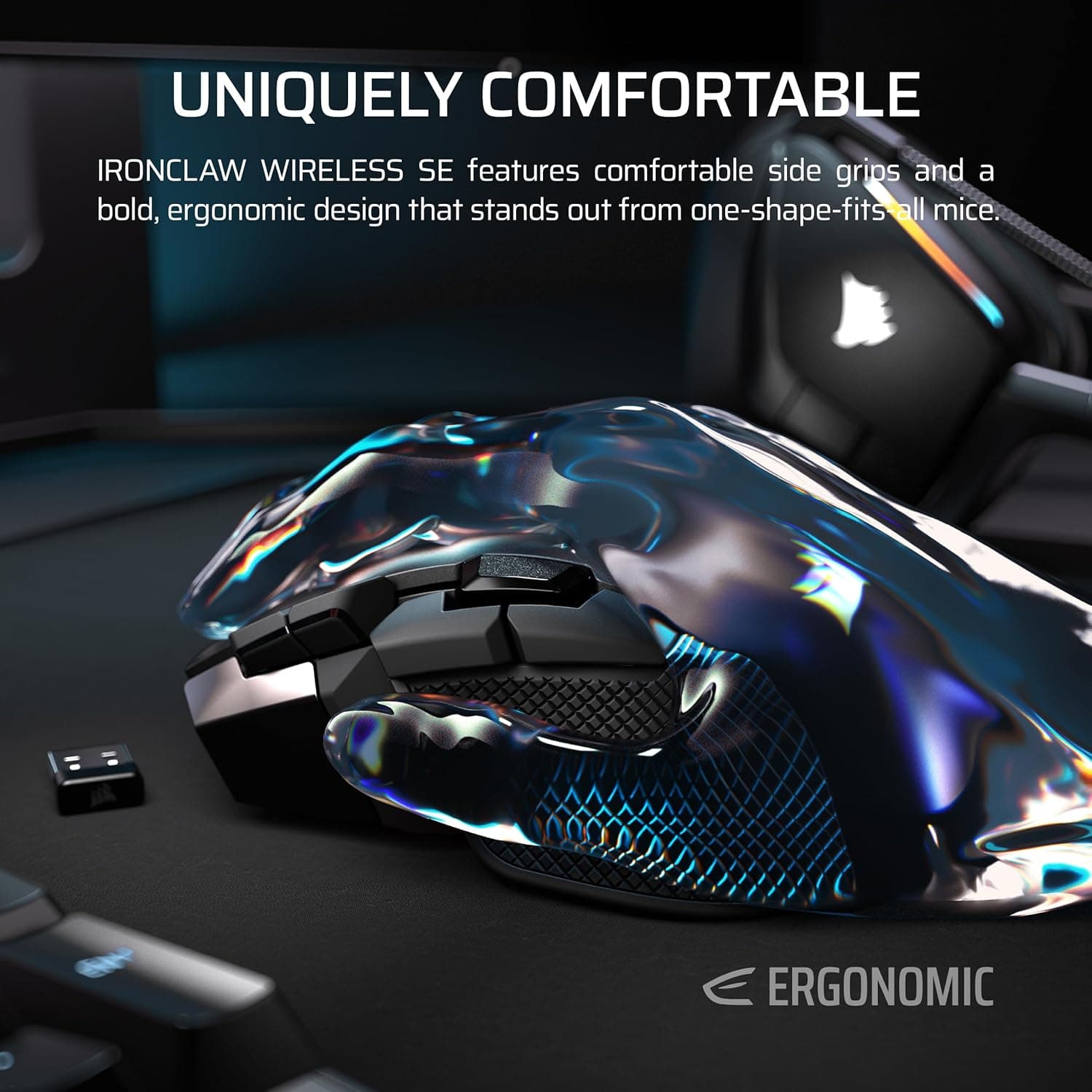 Corsair IRONCLAW Wireless SE: Premium Gaming Mouse for Larger Hands - image 3