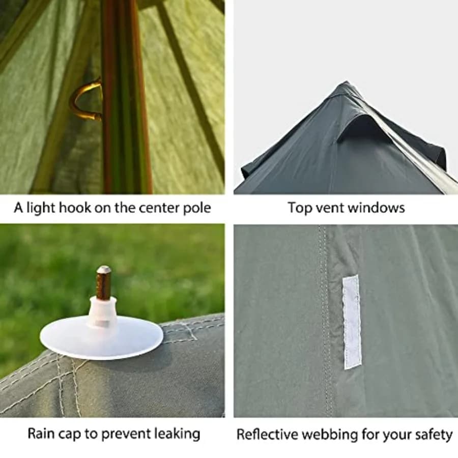 Cotton Canvas Family Tent - Camping & Glamping - image 5