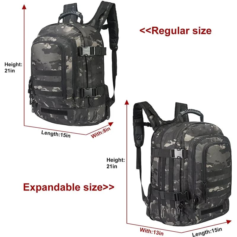Extra Large 60L Military Tactical Backpack - image 4