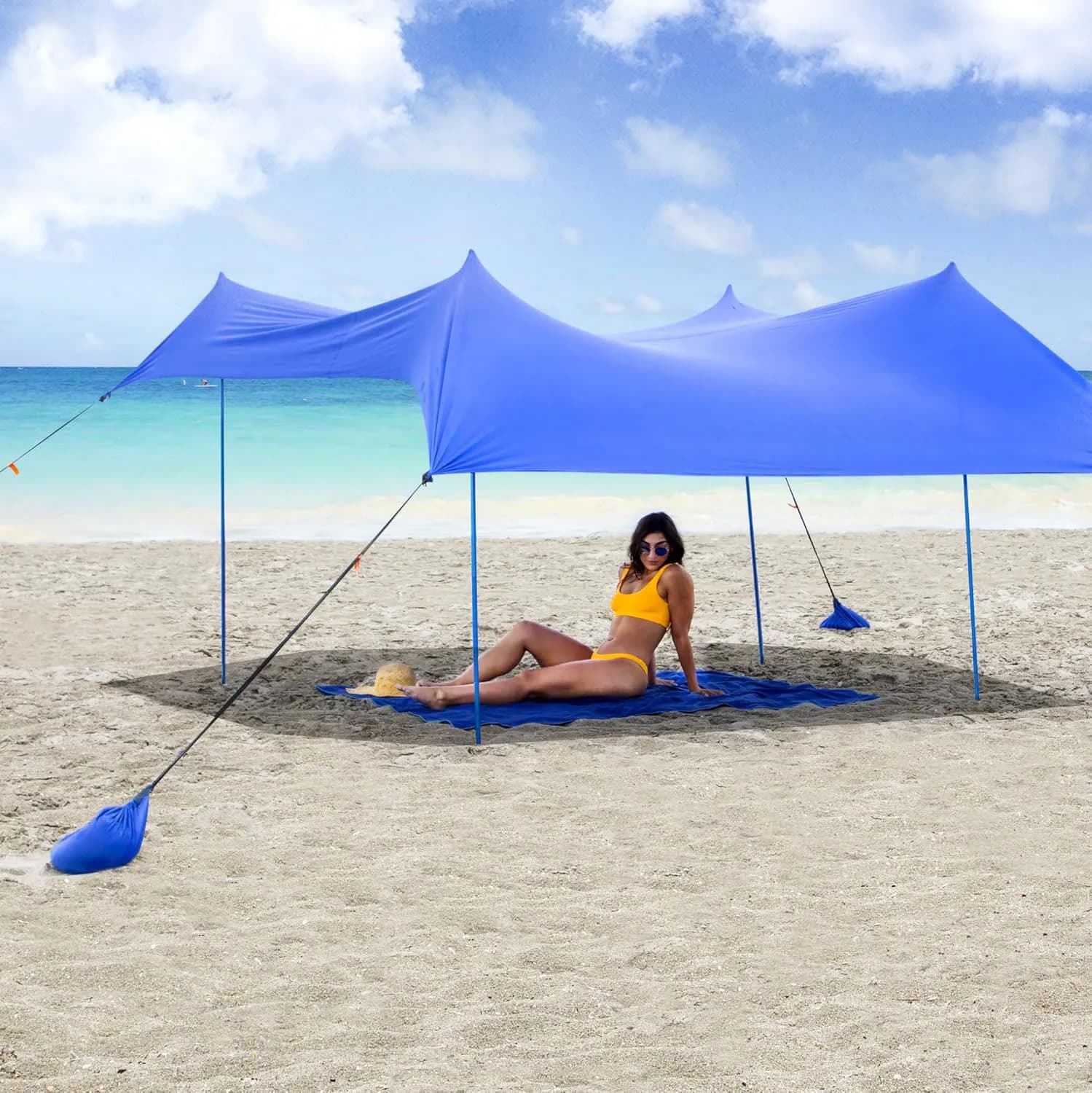 Family Beach Tent & Sunshade - Portable UPF50 Shelter