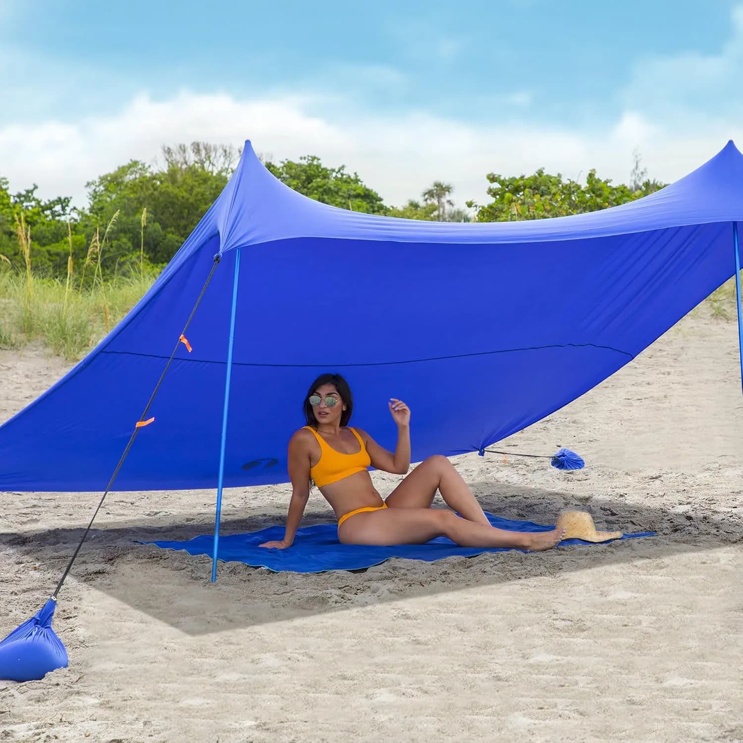 Family Beach Tent & Sunshade - Portable UPF50 Shelter - image 3