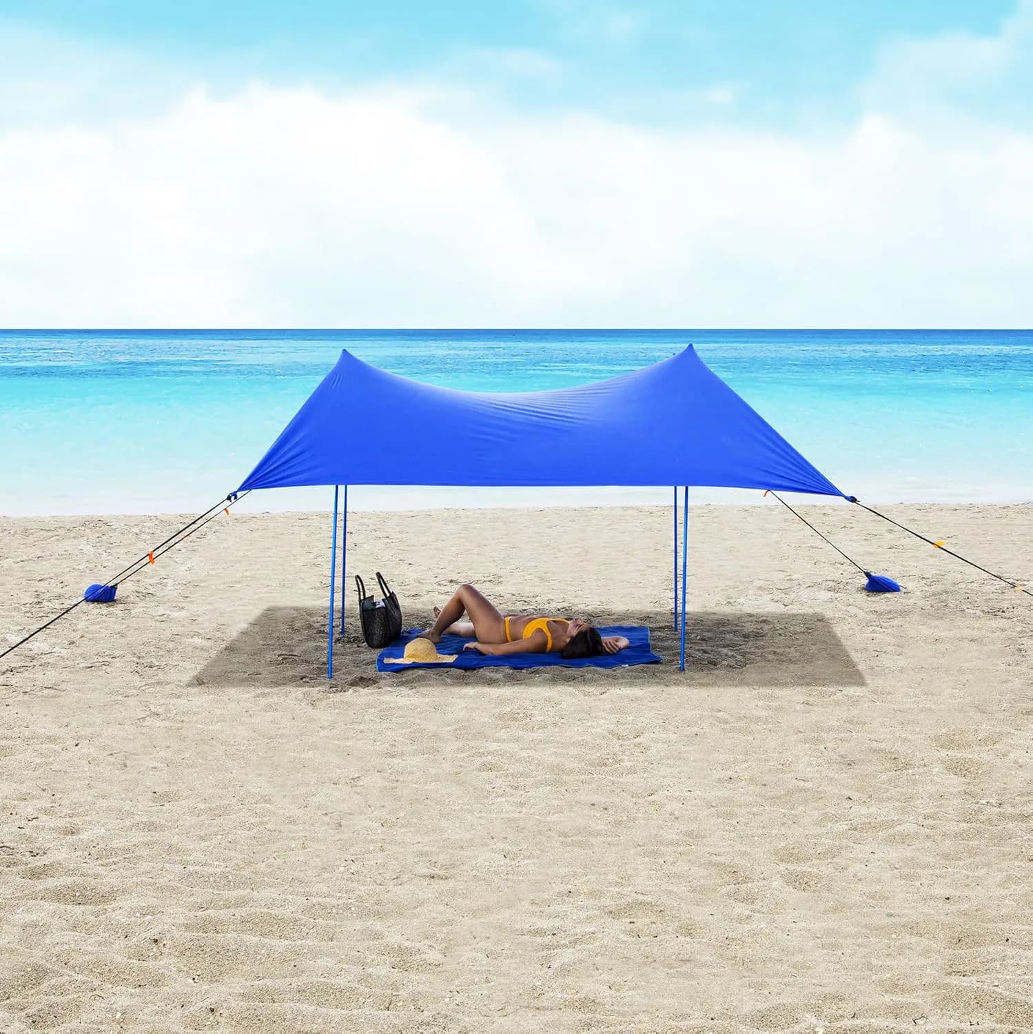 Family Beach Tent & Sunshade - Portable UPF50 Shelter - image 5