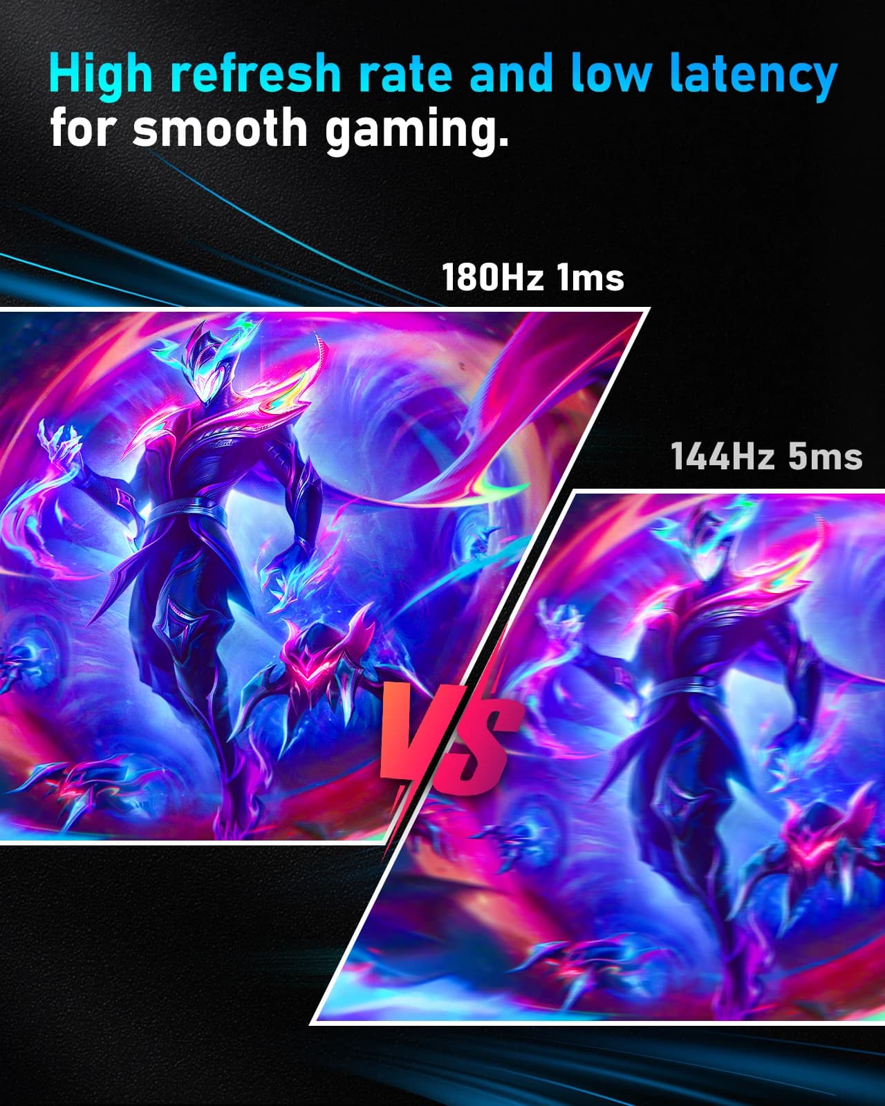 FYHXele 24-Inch 180Hz Gaming Monitor - FHD LCD Display - image 5