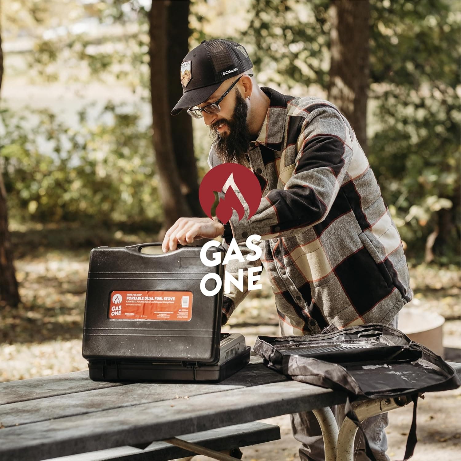 Gas One GS-3400P Portable Dual Fuel Camping Stove with Carrying Case - image 3