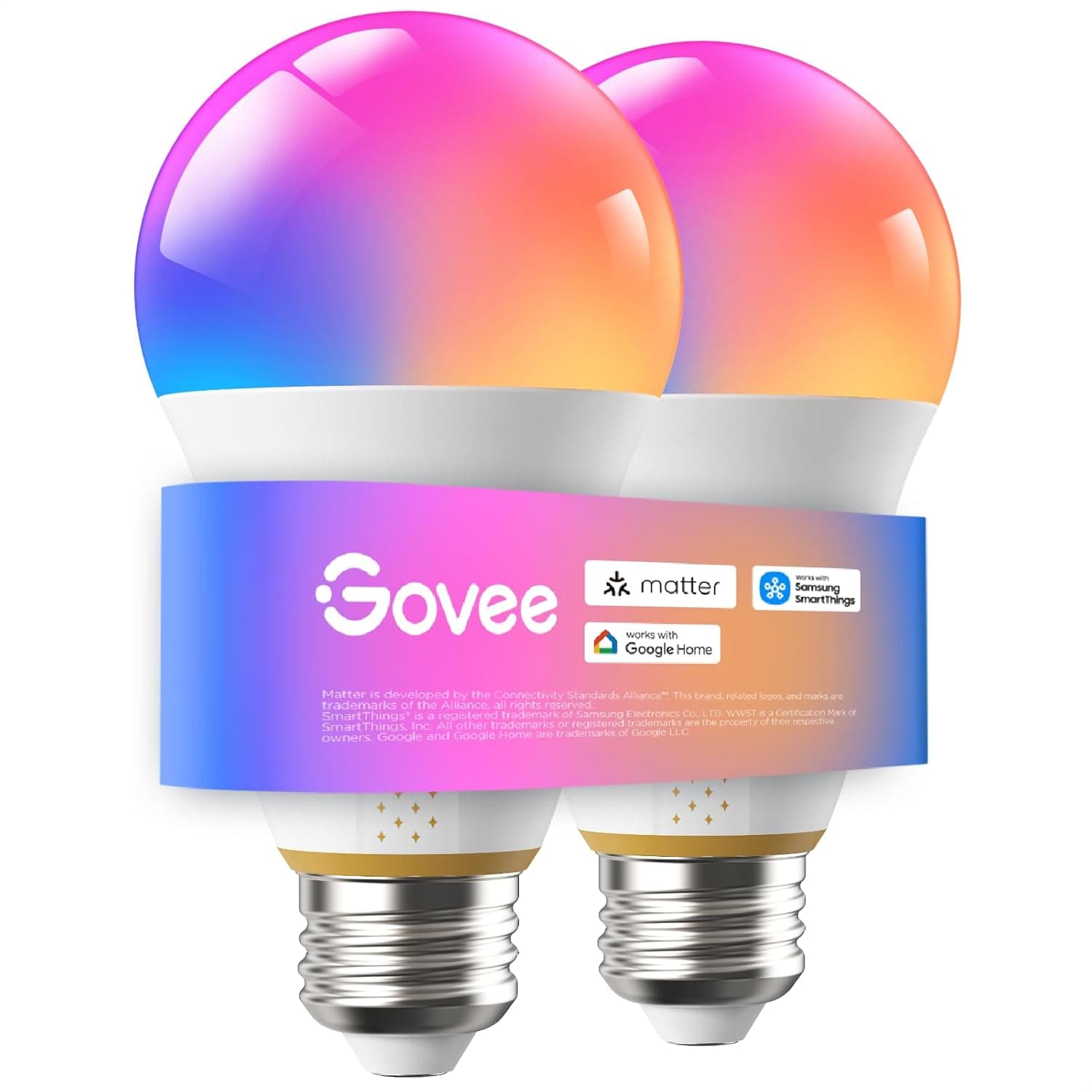 Govee Smart Light Bulbs: Vibrant Color & Smart Control