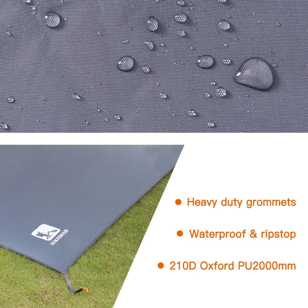 Heavy Duty Waterproof Camping Tarp - Oxford Ground Sheet - image 4