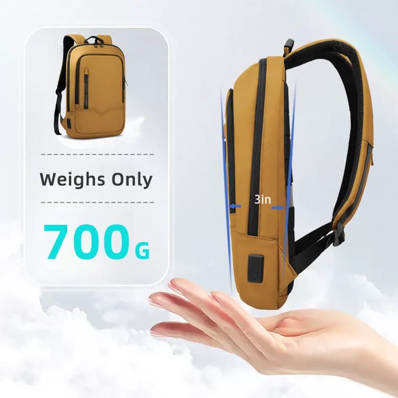 Heroic Knight Multifunctional Slim Laptop Backpack