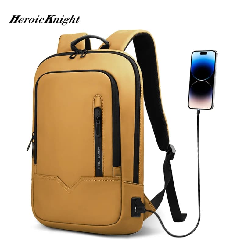 Heroic Knight Multifunctional Slim Laptop Backpack - image 2