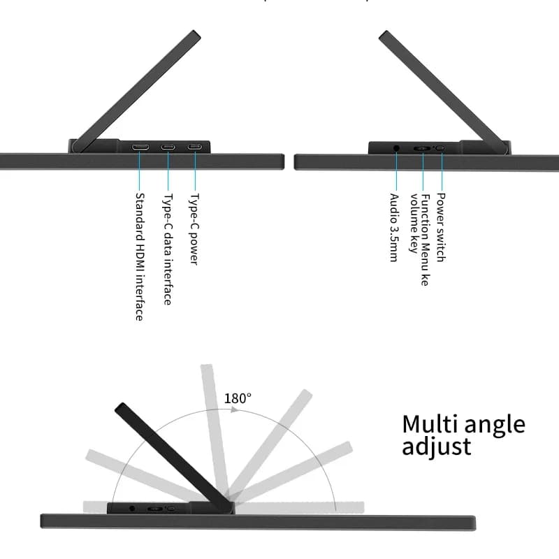 HGFRTEE 16inch Touch Portable Monitor – Enhance Your Workspace - image 5