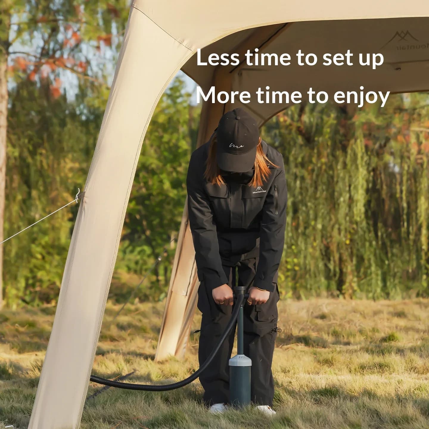 Inflatable Camping Tent - Family Dome Tent for 4-6 People - image 3