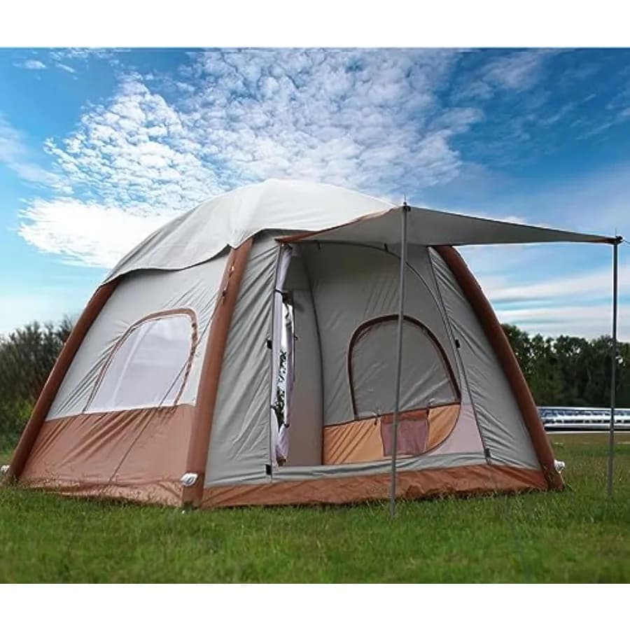 Inflatable Camping Tent - 4 Season Glamping for Families