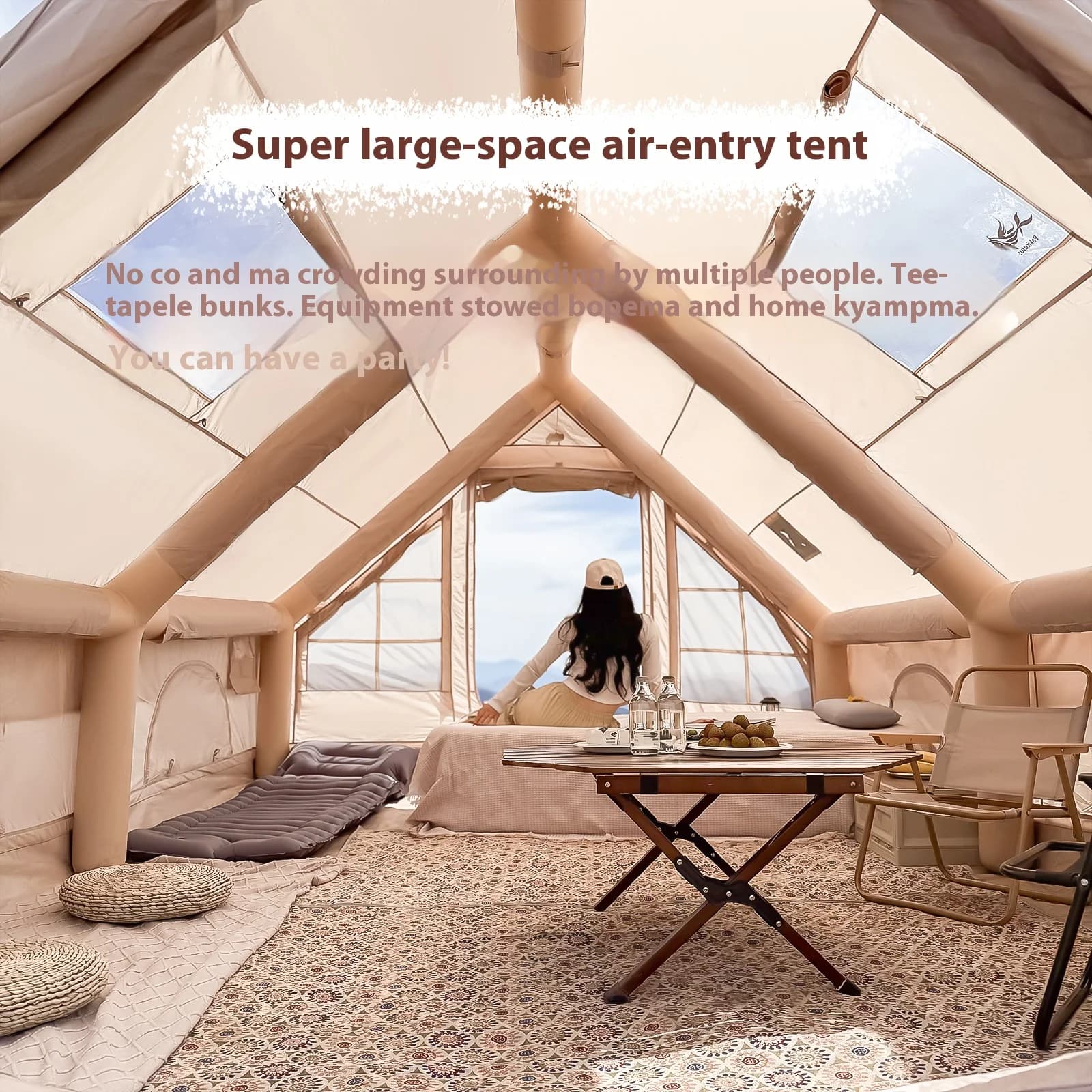 Luxury Inflatable Camping Tent for Families - image 3