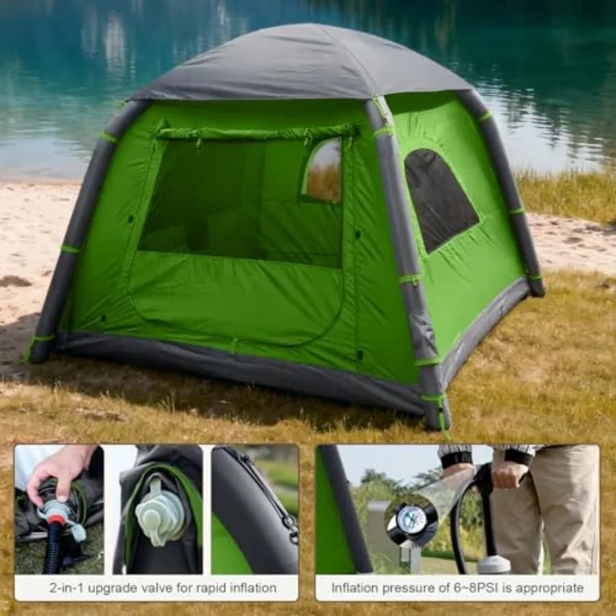 Inflatable Tents for Camping - Easy Setup for Families - image 4
