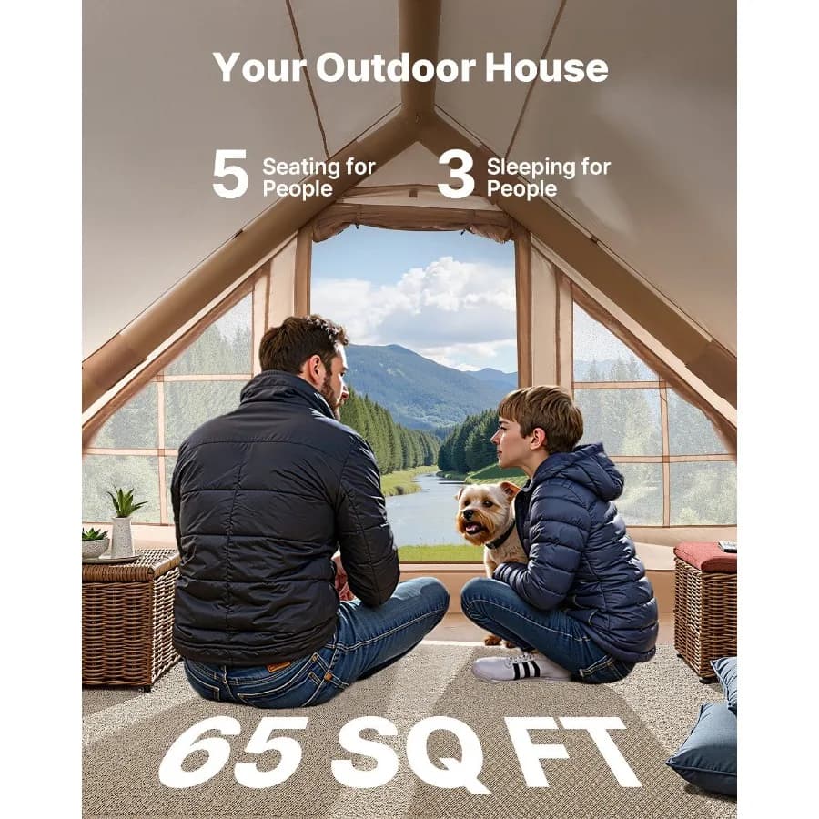 Premium Inflatable Tent for Family Camping - image 3