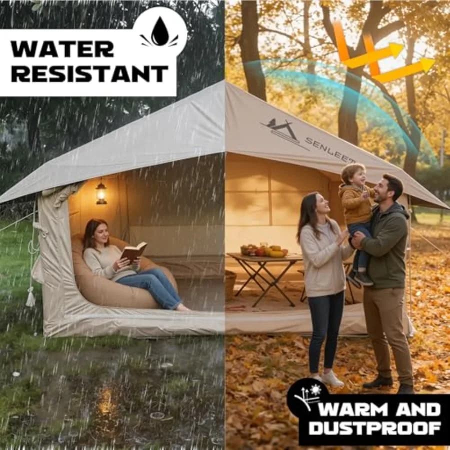 Large Inflatable Camping Tent by Unbranded - image 3