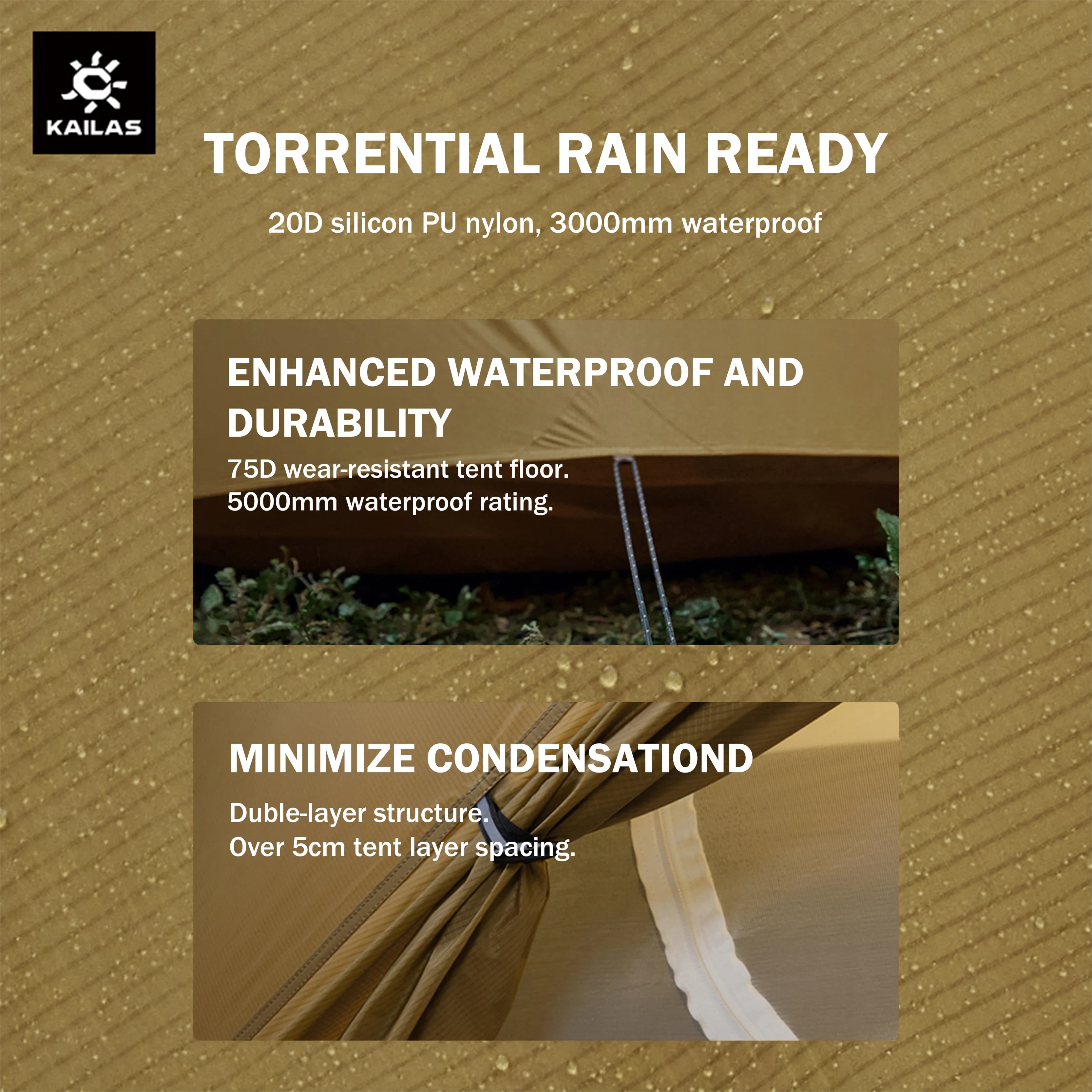 KAILAS STRATUS Ultralight Backpacking Tent - Premium 2 Person - image 5