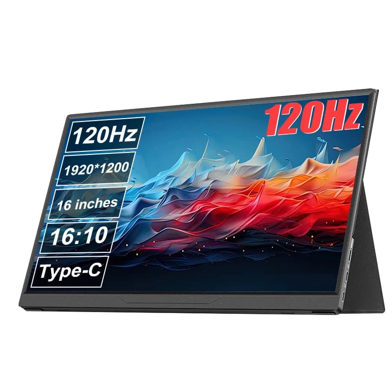 LANLIPU 16inch Portable Monitor - Game Display for All Devices