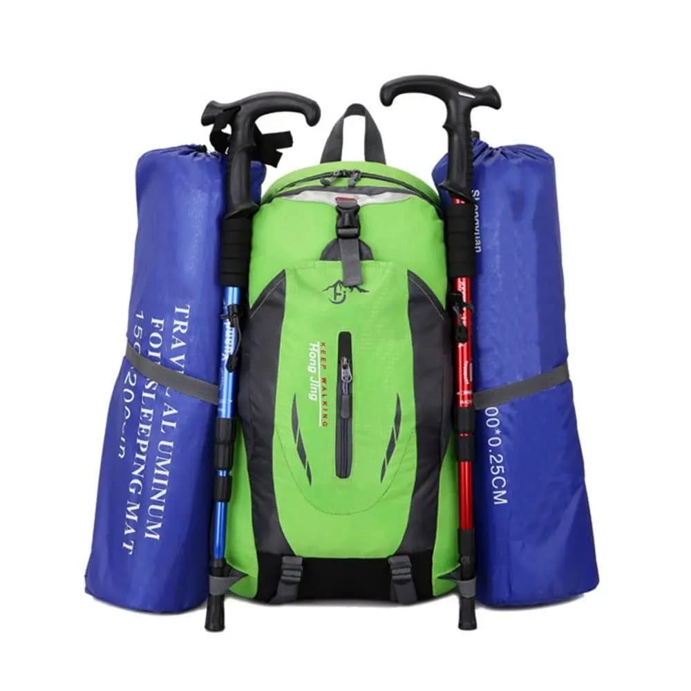 Durable Nylon Large Waterproof Backpack for Hiking - image 3