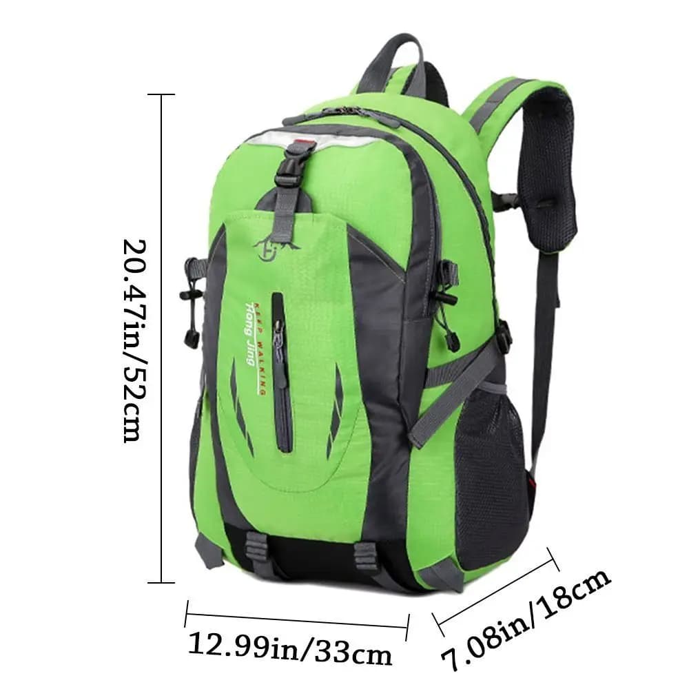 Durable Nylon Large Waterproof Backpack for Hiking - image 4