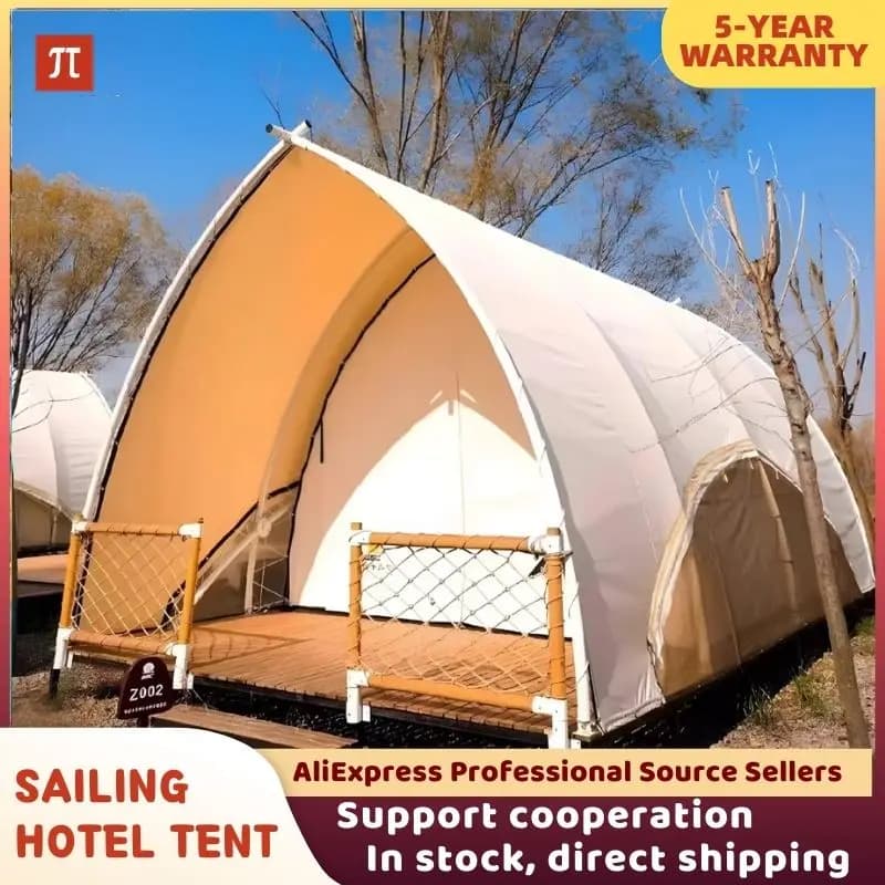 Luxury Waterproof Dome Tent for Family Camping