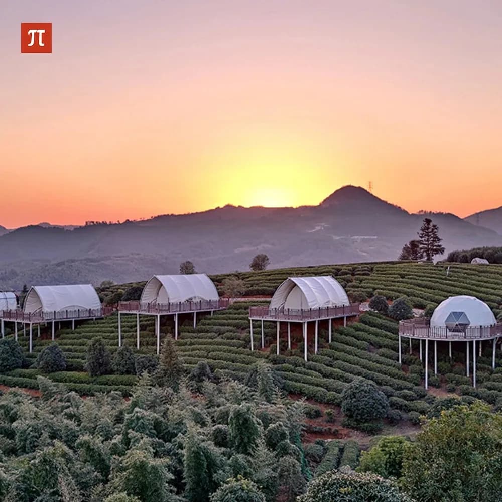 Luxury Waterproof Dome Tent for Family Camping - image 3