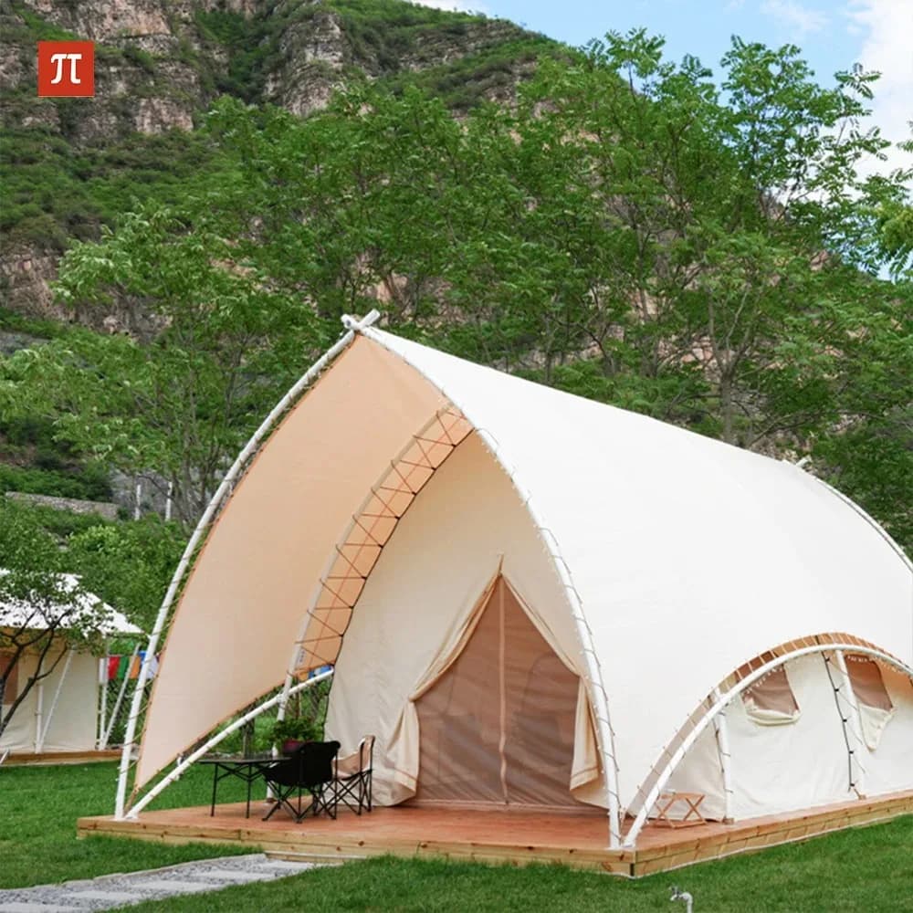 Luxury Waterproof Dome Tent for Family Camping - image 4