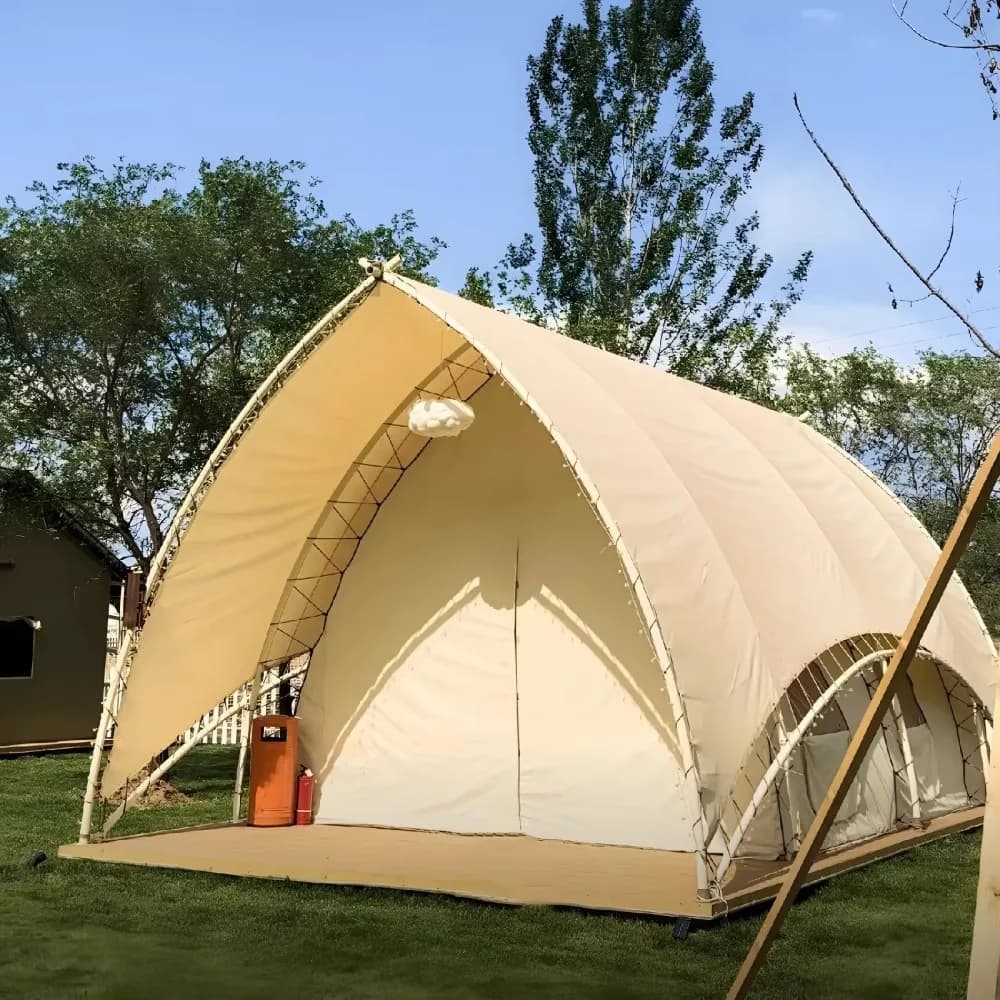 Luxury Waterproof Dome Tent for Family Camping - image 5