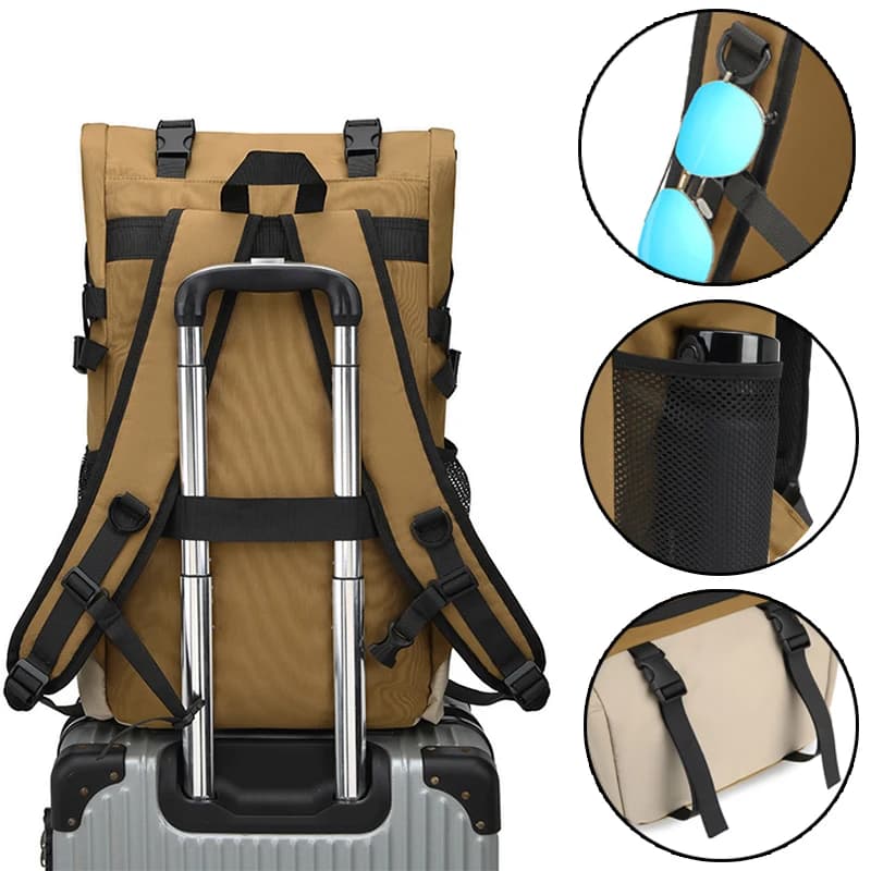 Men's Large-Capacity Outdoor Hiking Backpack - image 5