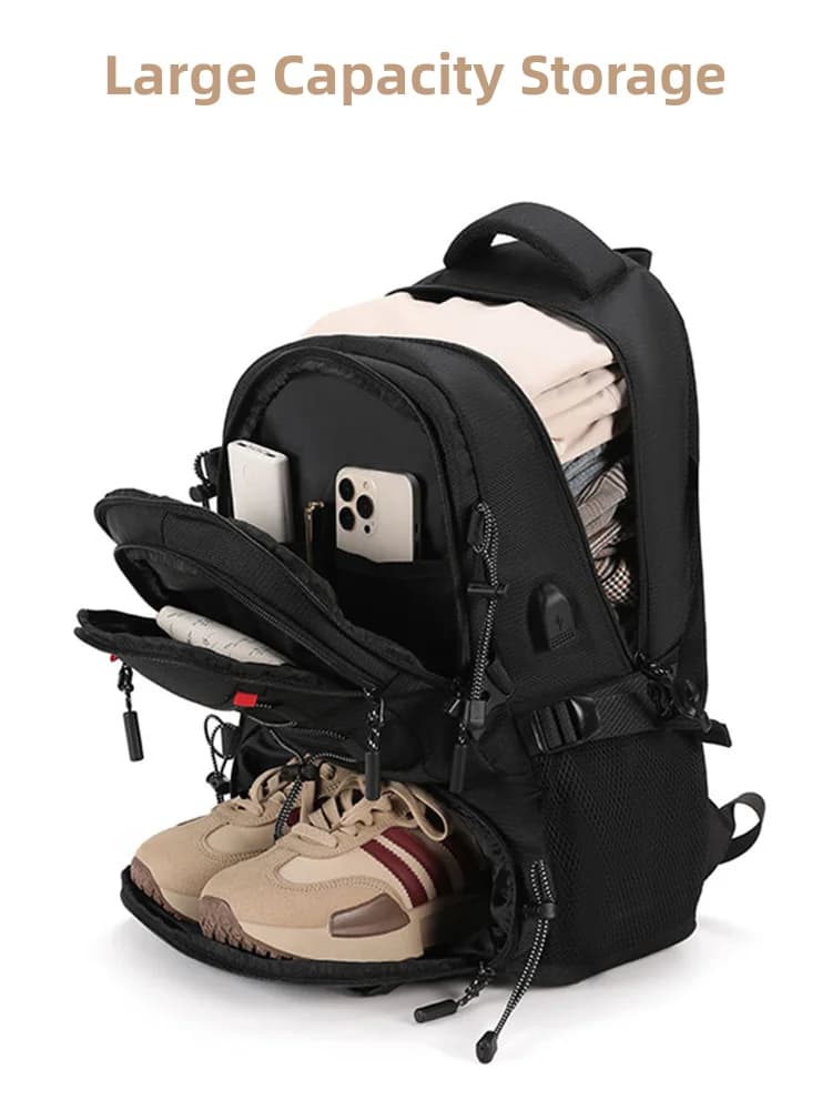 Versatile Travel Backpack for Hiking and Business