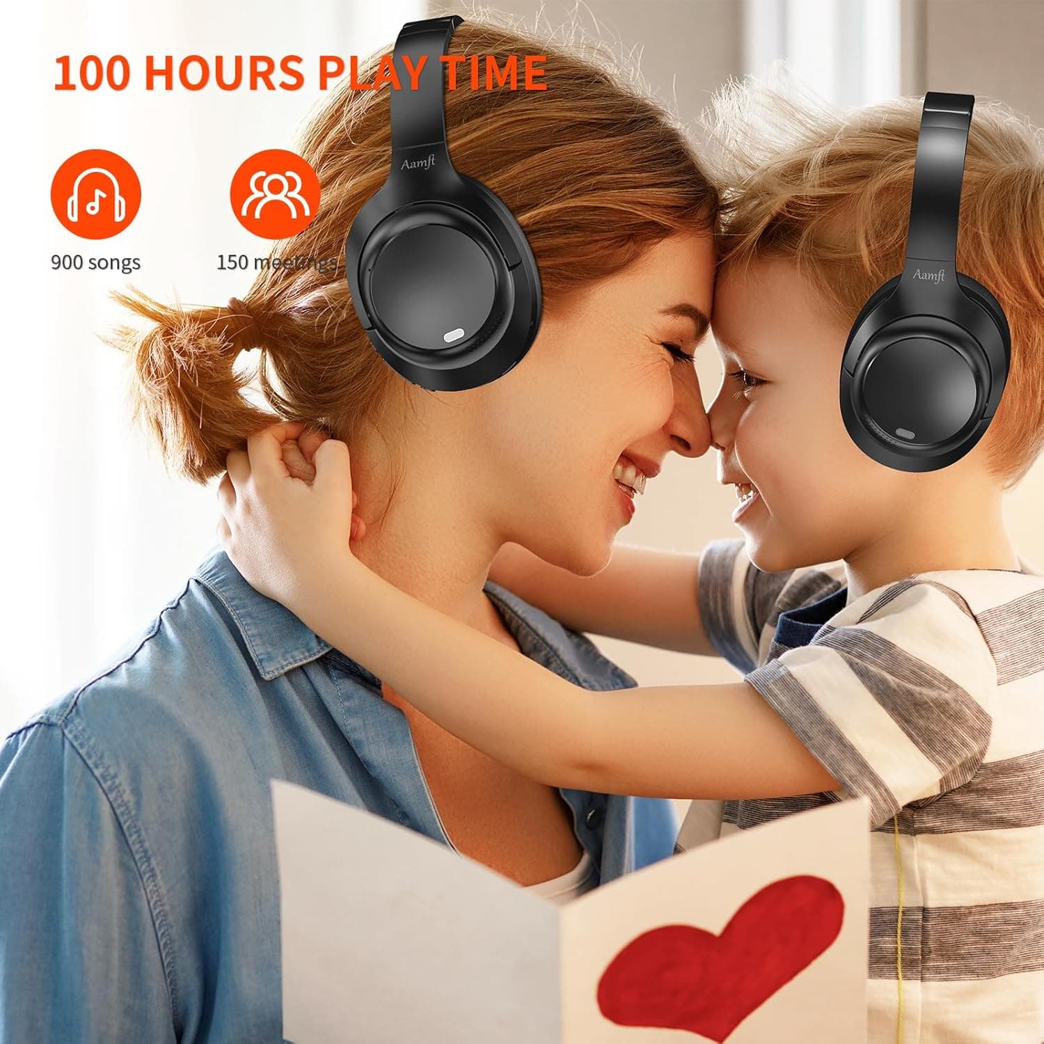 Aamft Noise Cancelling Headphones - Wireless Bluetooth Comfort Fit - image 4