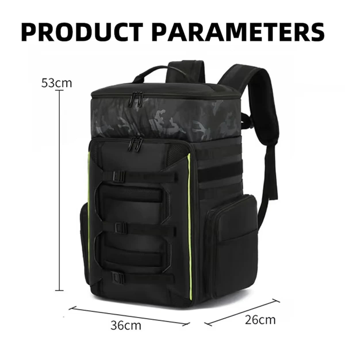 Outdoor Mountaineering Backpack - Large Capacity Waterproof - image 4