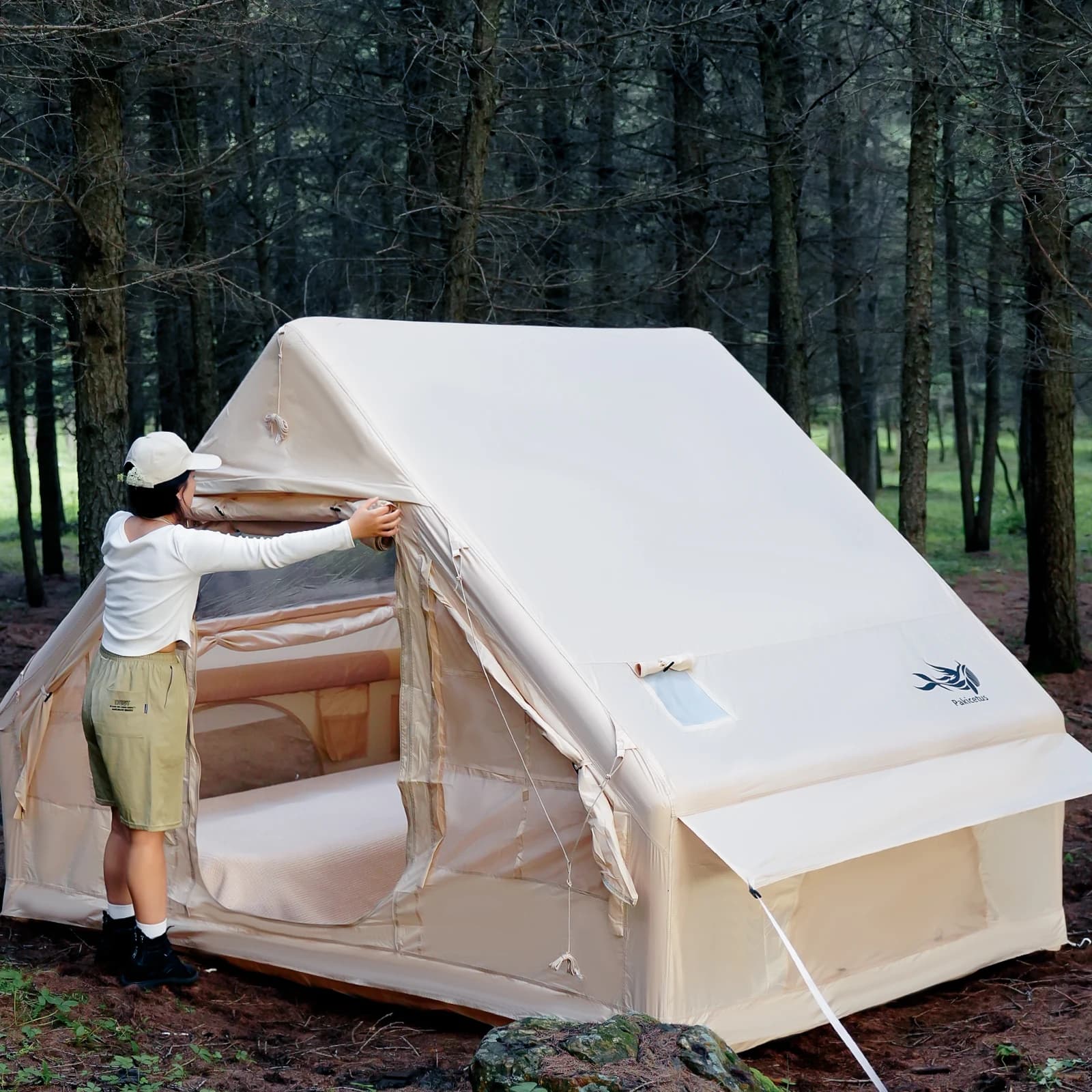 PAKICETUS Inflatable Tent - Family Luxury Camping Tent - image 5