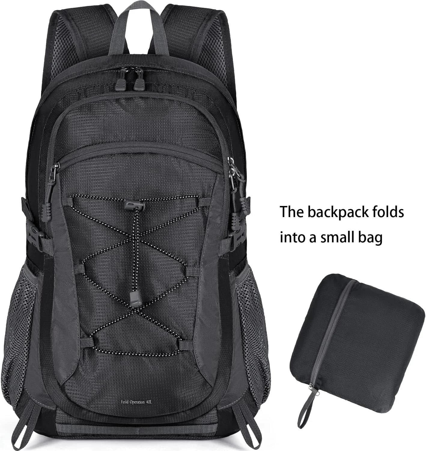 RAINSMORE 40L Lightweight Hiking Backpack for Outdoor Adventures - image 2