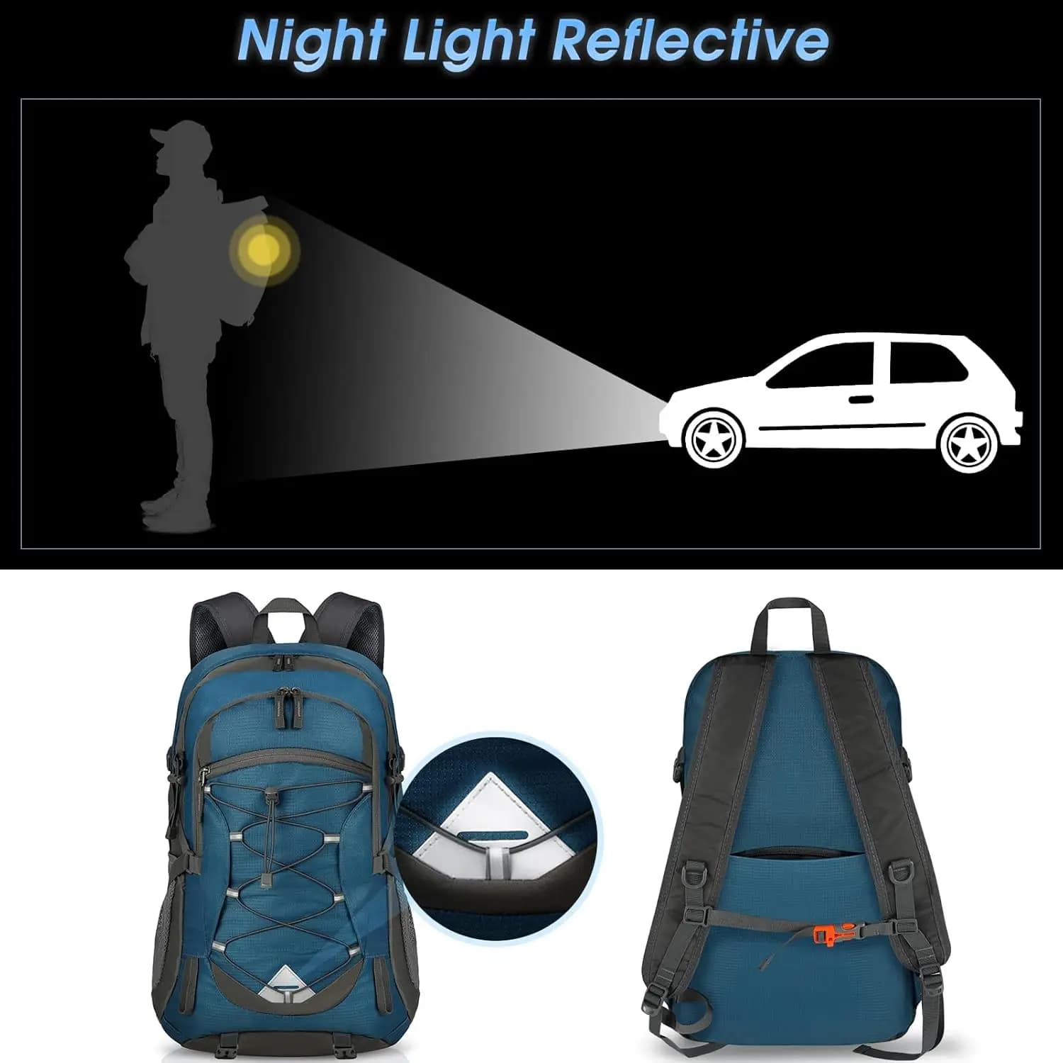 RAINSMORE 40L Lightweight Hiking Backpack for Outdoor Adventures - image 4