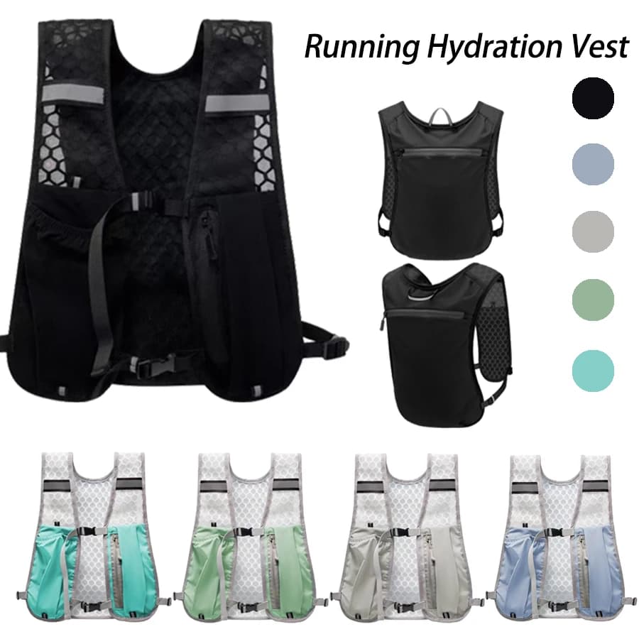 Running Hydration Vest Backpack - Lightweight Water Chest Pack