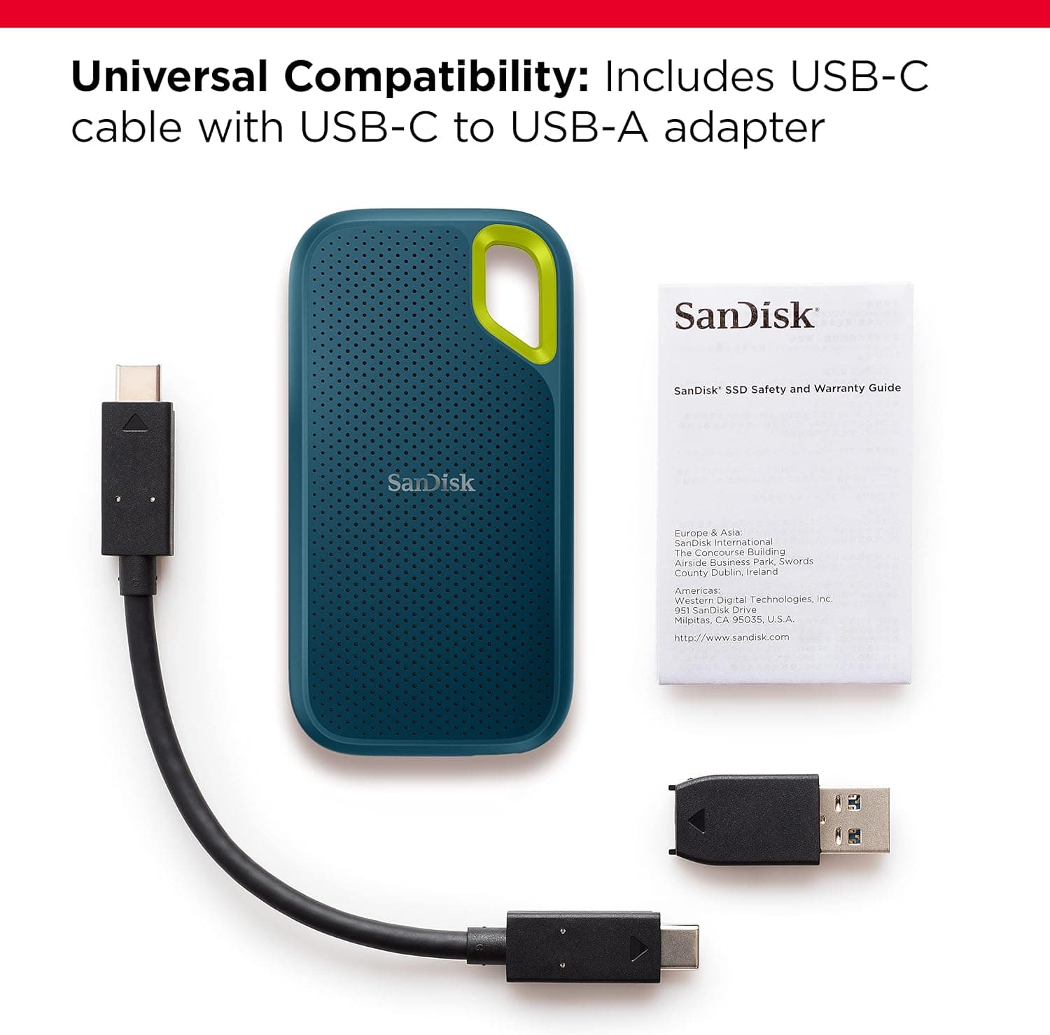 SANDISK 1TB Extreme Portable SSD - High-Speed & Durable Storage - image 3
