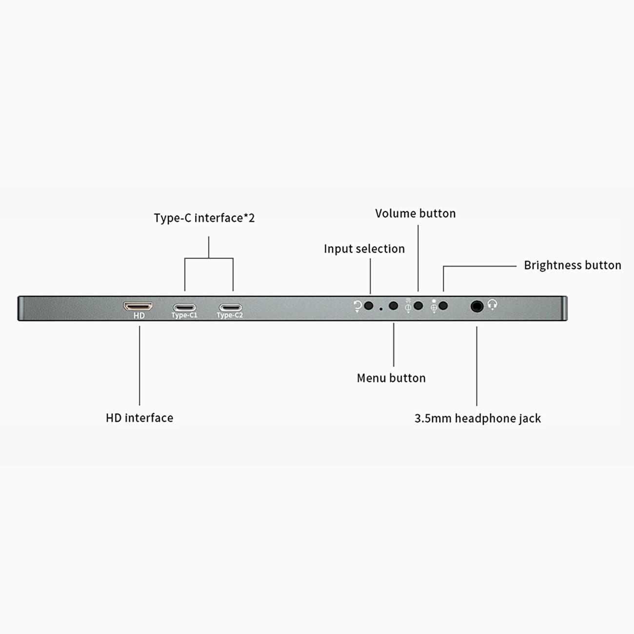 SIBOLAN 15.6-Inch Portable Monitor - Perfect for Gaming & Travel - image 2