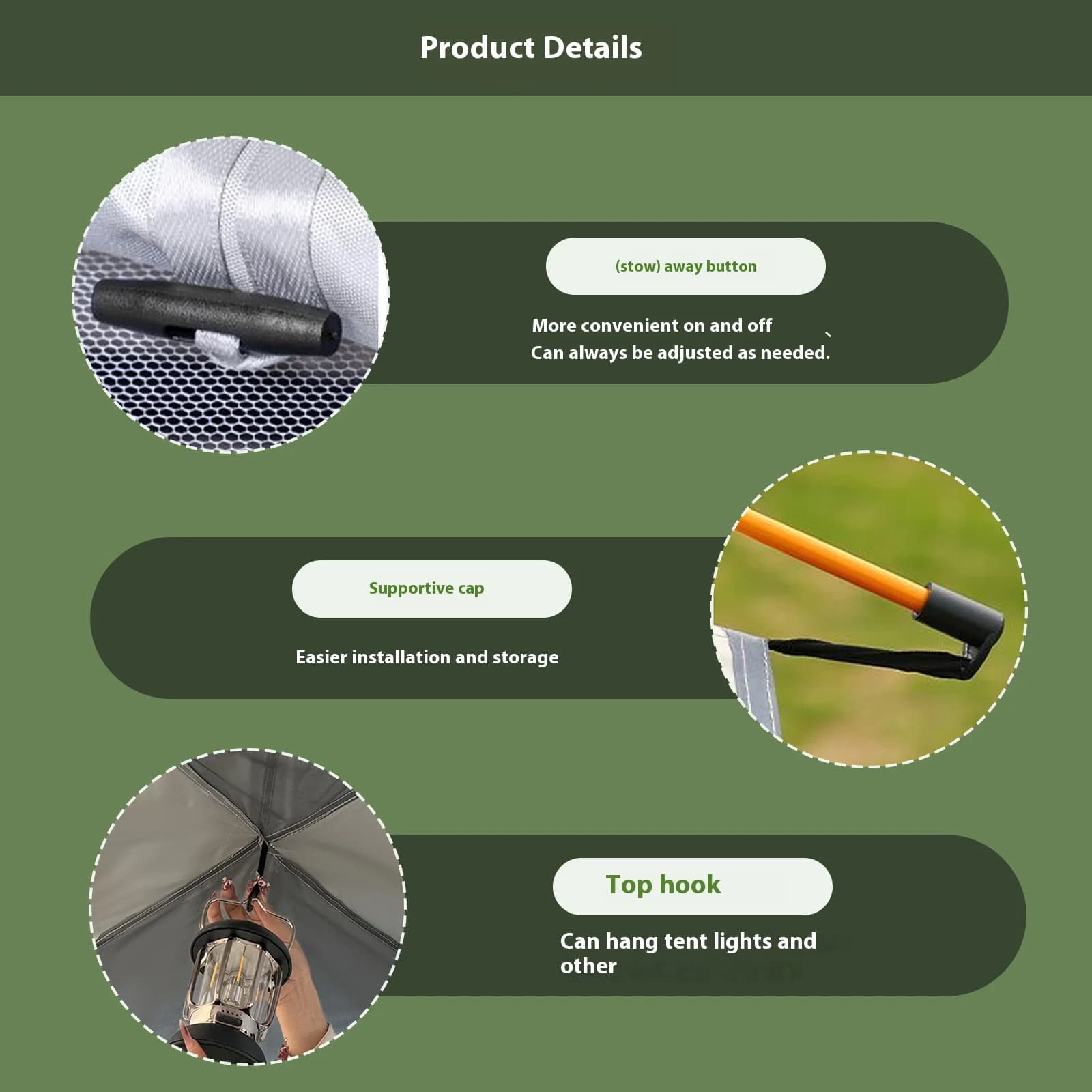 Small Silver Compact Auto-Tent - Perfect Family Camping Tent - image 2