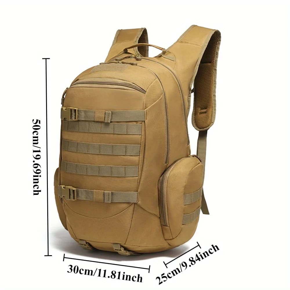 Tactical Molle Backpack - Large Capacity EDC Hiking Pack - image 5