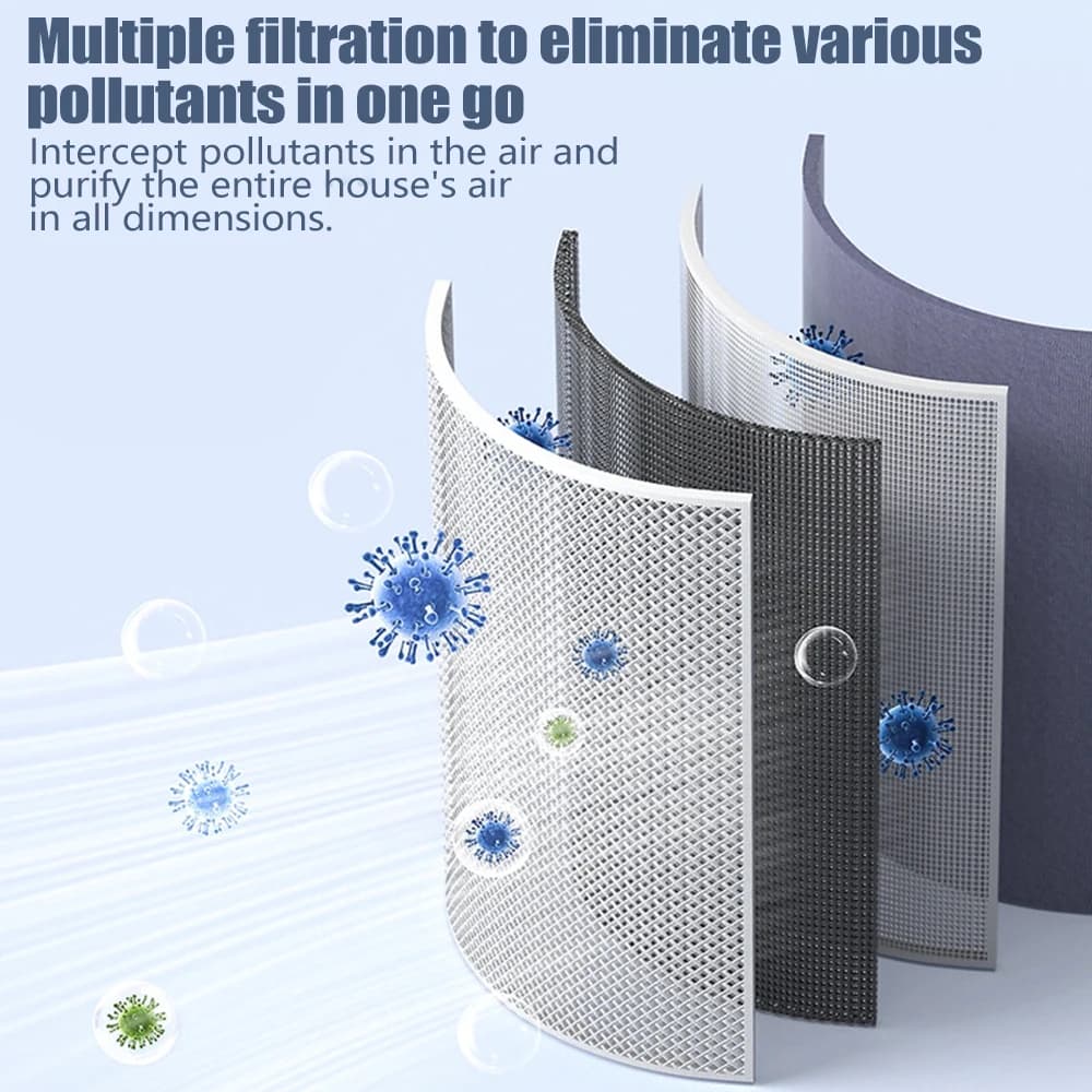 USB Air Purifier with HEPA Filter | Effective Home Air Cleaner - image 3