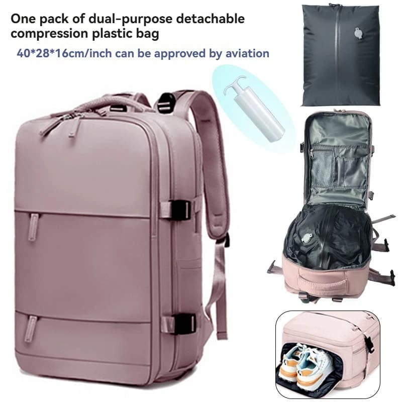 Premium Vacuum Travel Backpack with Air Cushion Technology - image 4