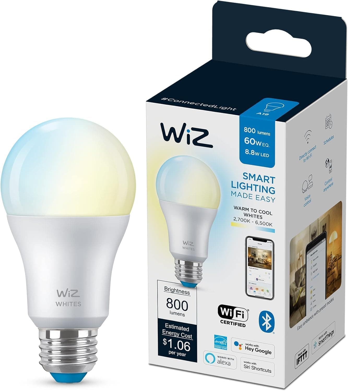 Smart LED Bulb Pack: Wi-Fi Controlled and Motion Activated - image 3