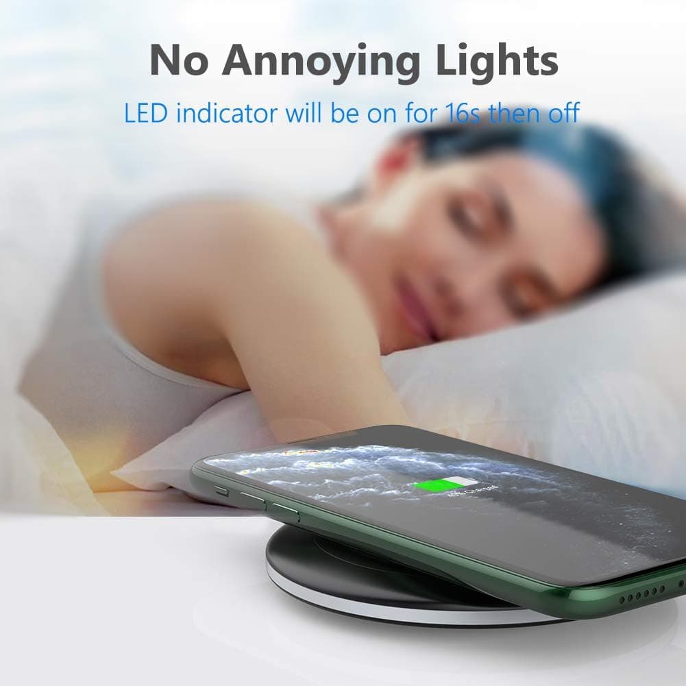 Yootech 10W Max Wireless Charging Pad for iPhone and Samsung - image 5