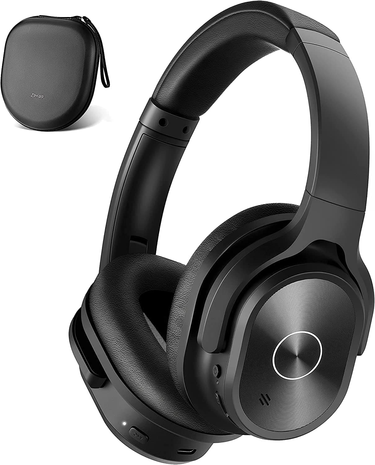 ZIHNIC Wireless Noise Cancelling Headphones - Deep Bass & Comfort