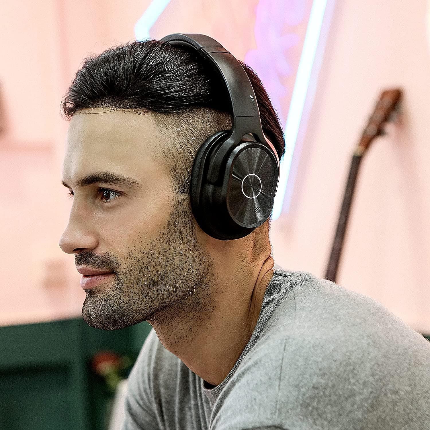 ZIHNIC Wireless Noise Cancelling Headphones - Deep Bass & Comfort - image 2